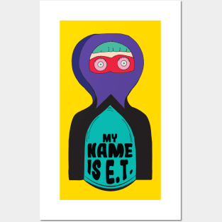 E.T. Go Home! Posters and Art